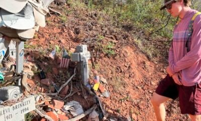 Storm King Mountain Fire memorial crosses