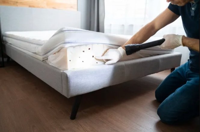 bed bugs hotel mattress inspection