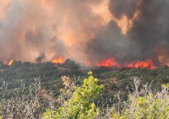 black canyon south rim fire wildfire colorado