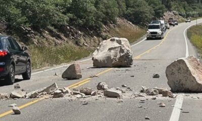 colorado highway 145 boulder rockfall