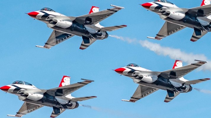 fort wayne air show thunderbirds fighter jets
