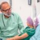 fort wayne hospital nurses caring for child leukemia