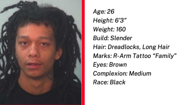 fort wayne police wanted poster Isaiah Wilson
