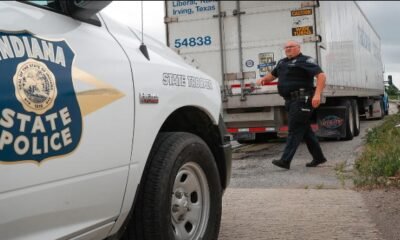 indiana state police rest stop arrest