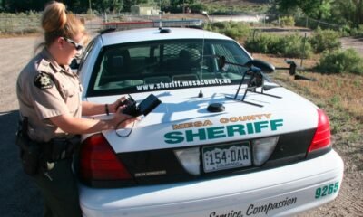 mesa county sheriff patrol car colorado
