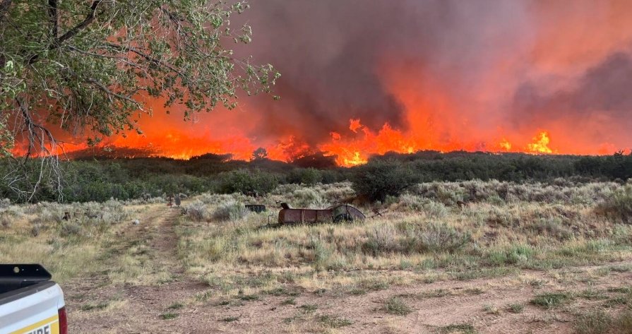 Enoch Fire Burns 20 Acres Near Glade Park