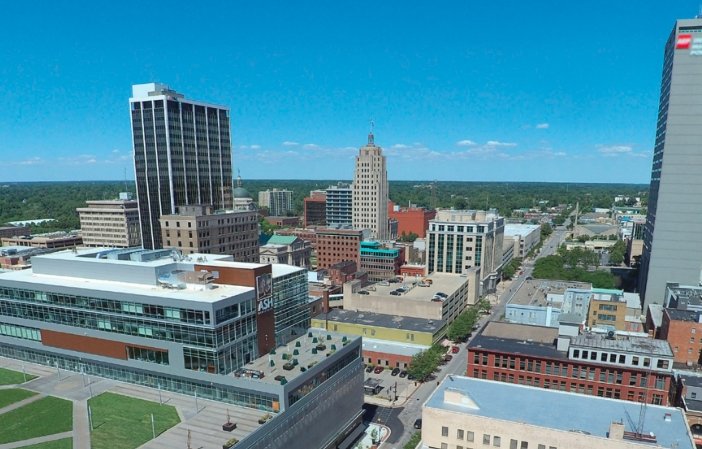 Fort Wayne Indiana City Utilities building