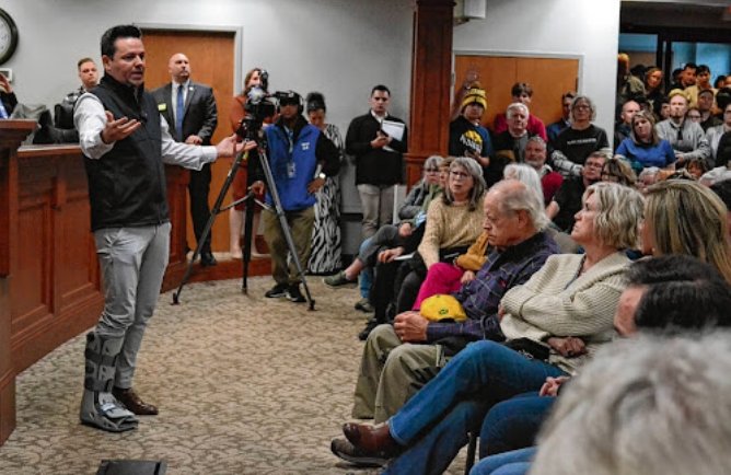 Micah Beckwith town hall