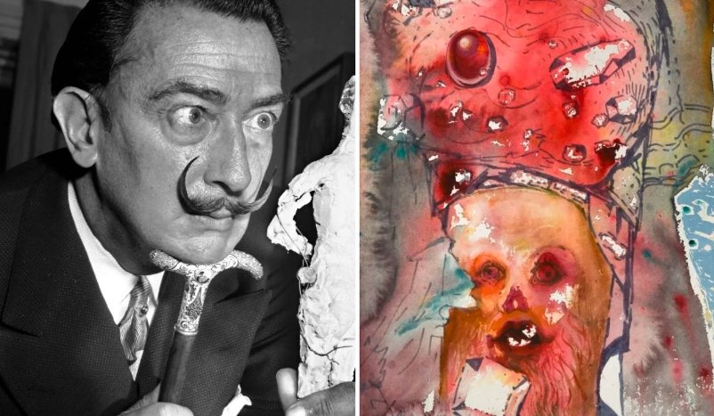 Salvador Dalí Vecchio Sultano painting Cheffins auction