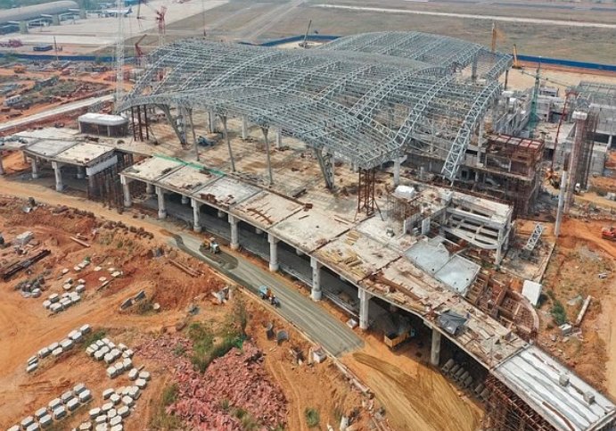 airport construction site