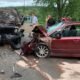 car crash scene