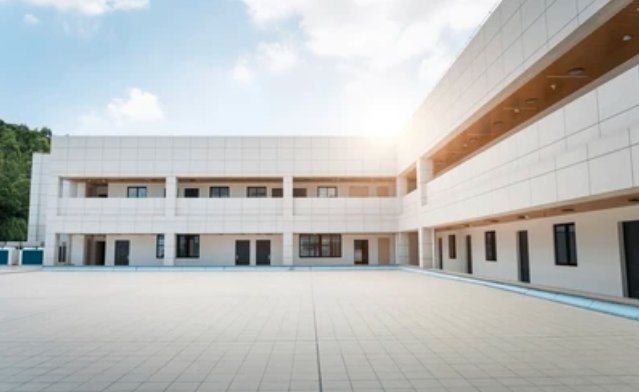 high school campus construction