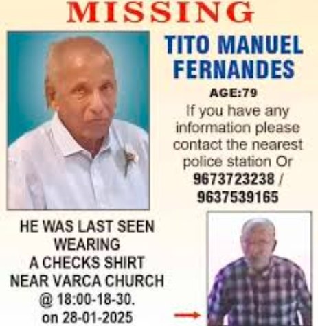 missing person alert