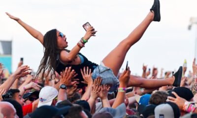 music festival crowd