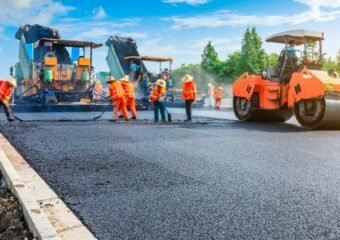 road construction site