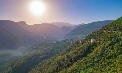 sunny weather landscape