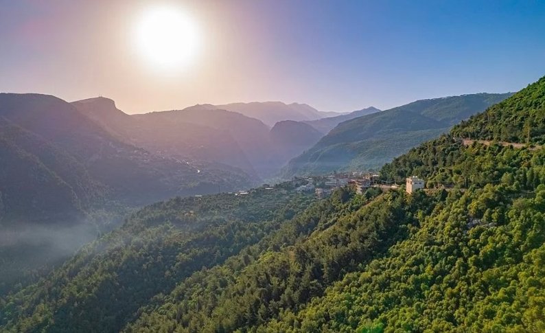 sunny weather landscape