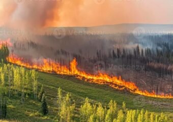 wildfire smoke landscape