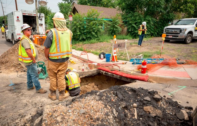 xcel energy gas line construction colorado