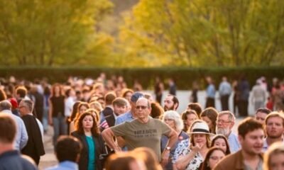 Charlie Kirk vigil crowd