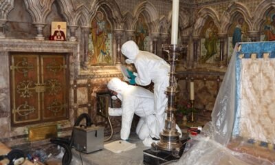 Saint Eanswythe remains