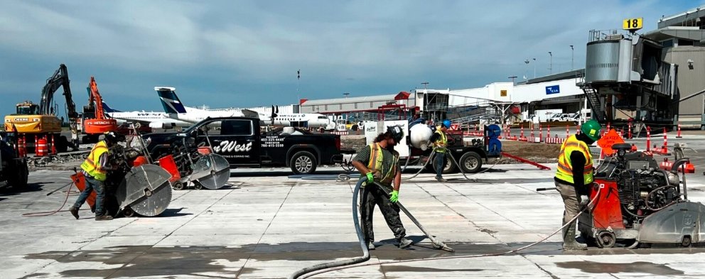 airport runway construction