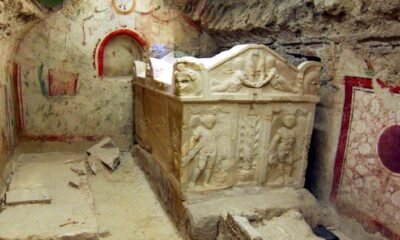 ancient roman tomb