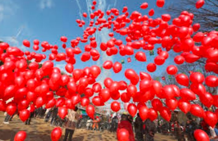 balloon release memorial
