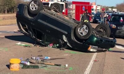 car crash scene