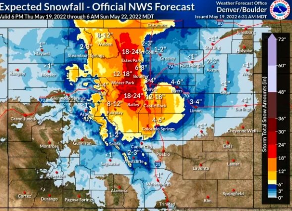 colorado weather forecast