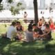 community gathering park