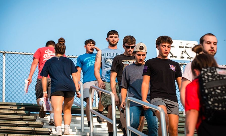 community stair climb event