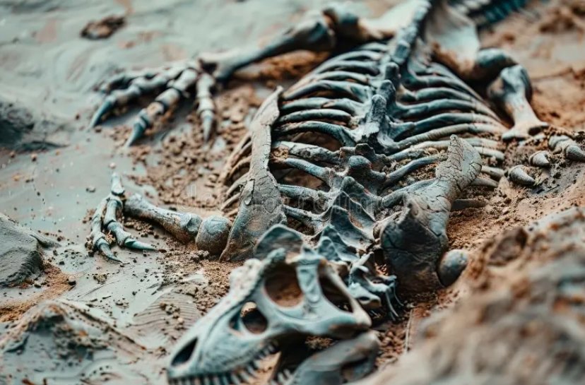 dinosaur fossil reconstruction