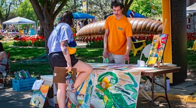 local artists market