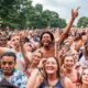 music festival crowd