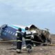 plane crash wreckage