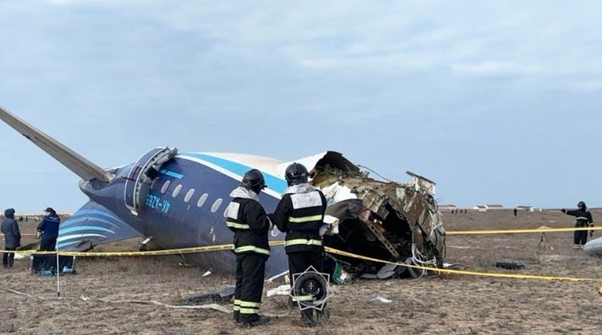 plane crash wreckage
