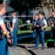police shooting scene