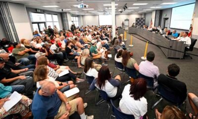 school board meeting