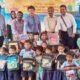 school donation ceremony