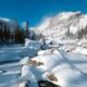 winter landscape colorado