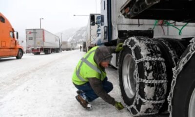 Colorado I-70 snow chains