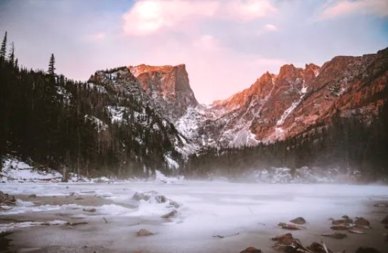 Colorado freeze watch landscape