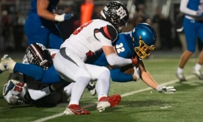 Huntington North Vikings football touchdown