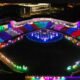 Parkview Field holiday lights display