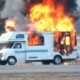 RV fire safety illustration