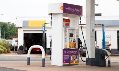 charity donation gas station