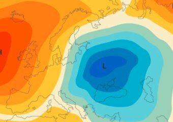 cold front weather diagram
