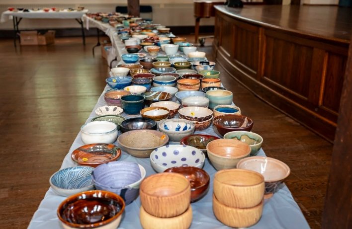 empty bowls fundraiser event