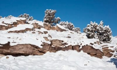 western colorado winter landscape